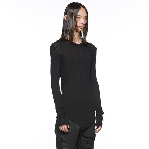 JULIUS 917CUM7 Black / Skinny Top